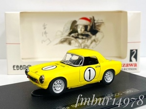 ＜絶版・未使用＞EBBRO　エブロ　1/43　Honda S600 Funabashi CCC 1965　No.1　ホンダ　船橋　生沢徹