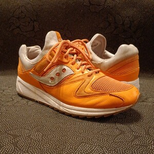 saucony x END grid8500 lobster US11 29.0cm 中古