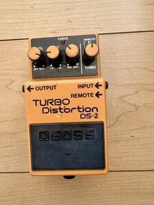 1円スタート BOSS TURBO Distortion DS-2 ボス エフェクター 動作未確認