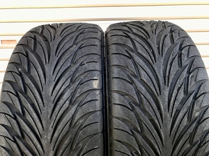 フェデラル SUPER STEEL 595 215/45R17 TREADWEAR 240 2本セット 中古 FEDERAL