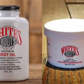 WHITE'S boots ホワイツ ブーツ 純正オイル 8ml & 純正ワックス 5ml 小分け