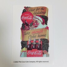 送料８４円〜 Coca-Cola コカ・コーラ ステッカー 92★検) クリアステッカー ウォールステッカー シール デカール_画像1