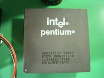 中古　動作確認済み　Pentium 133MHz SY022 ペンティアム ＋ CPUクーラー_画像2