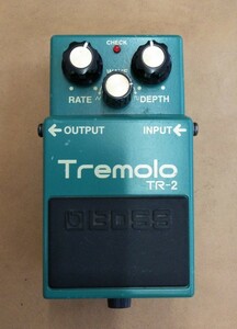 BOSS　ボス　Tremolo　TR-2　トレモロ　エフェクター　音響機材