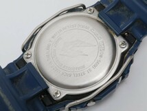 2402-553 カシオ クオーツ 腕時計 CASIO G-SHOCK DW-5600 METALLIC-G 波乗人 ネイビー 純正ベルト_画像6