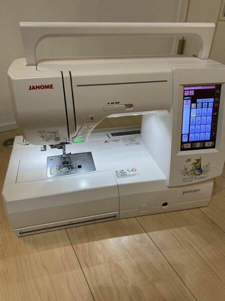 JANOME ジャノメ ミシン SECiO(セシオ)9720P ピーターラビット コンピュータミシン モデル 861型 裁縫 [中古/通電動作確認]