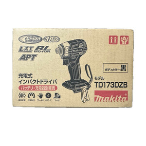 【メーカー外箱入】マキタ[makita] 18V充電式インパクトドライバ TD173DZB（黒・本体のみ）