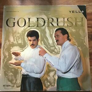 12' yello GOLD RUSH/YELLO/VERTIGO/German duo