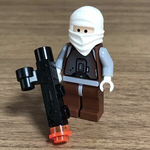 LEGO レゴ ミニフィグ STARWARS スターウォーズ 賞金稼ぎ デンガー 銃