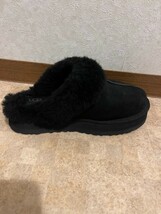 UGG アグ ブラック サンダル スリッパ ムートン 黒 1122550 25_画像4