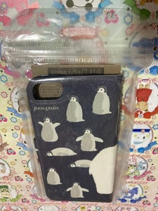 ペンギン シロクマ 白熊 スマホケース 手帳型 フィリップケース　スマホカバー iPhone7 iPhonese2 iPhone6 iPhone6s モバイルケース　新品