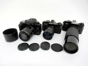 【Canon/キヤノン】丑④42//AE-1 PROGRAM/EOS 55/FD 35-70mm 1:4 100-300mm 1:5.6