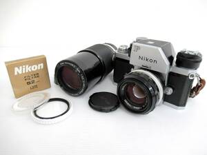 【Nikon/ニコン】丑②182//F フォトミックファインダー/NIKKOR-S.C Auto 1:1.4 f=50mm/80-200 1:4.5