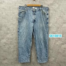 Calvin Klein Jeans ライトブルー イージー ジップフライ デニムジーンズパンツ 40×30 実寸W40in 大きいサイズ RN36009 古着 SK10815_画像1