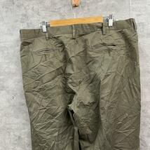 【中古】DOCKERS カーキ ジップフライ ツータック チノパンツ 40×30 実寸W51in 大きいサイズ 448910007 USA 海外輸入 古着 SK10061_画像4