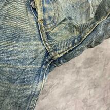 【中古】Levi's501 ライトブルー ボタンフライ デニムジーンズパンツ W32L32 実寸W32in 赤タブ 005010114 USA 海外輸入 古着 LK10544_画像5