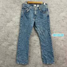 【中古】Calvin Klein Jeans ライトブルー ジップフライ デニムジーンズパンツ 9 実寸W32in 5501629 USA 海外輸入 古着 SK10339_画像1