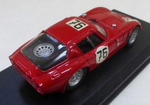 BEST 1/43 Alfa Romeo Giulia TZ-2 Nurburgring #76 1966 (レッド） _画像5