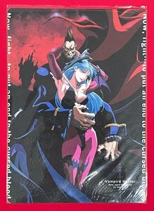 VAMPIRE HUNTER ヴァンパイアハンター 下敷き 村瀬修功 CAPCOM アミューズ 一般店頭販売品 ムービック 1997年07月 当時モノ 希少 A15053