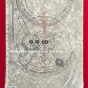 VAMPIRE HUNTER ヴァンパイアハンター 下敷き 村瀬修功 CAPCOM アミューズ 一般店頭販売品 ムービック 1997年07月 当時モノ 希少 A15053の画像2