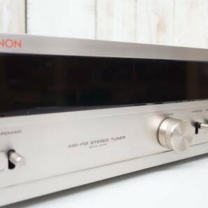 レトロオーディオ レア  昭和レトロ 当時物  ＊DENON デノン  ＊AM/FM STEREO TUNER ステレオチューナー ＊MODEL TU-300Z の画像8