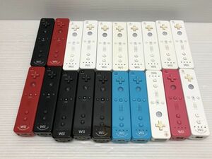 N124-240218-47 Wii リモコン リモコンプラス 20個セット ※通電確認のみ確認済み 【中古品】