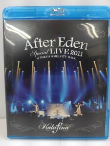 Y78-240210-9 Kalafina カラフィナ “After Eden” Special LIVE 2011 at TOKYO DOME CITY HALL Blu-ray 中古品