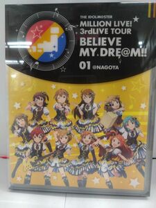 Y362-240225-9 THE IDOLM@STER MILLION LIVE! 3rdLIVE TOUR BELIEVE MY DRE@M!! LIVE Blu-ray 01@NAGOYA 中古品 アイドルマスター