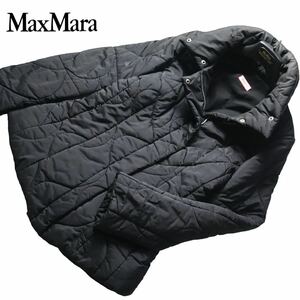 永遠の憧れ♪【最高級】Maxmara 春まで使える軽量ライトダウンコート♪ max&co. マックスマーラ ダウンジャケットショート　定価89,800円