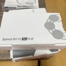 中古美品Speed Wi-Fi 5G X12 NAR03 UQモバイル [アイスホワイト]判定○_画像2