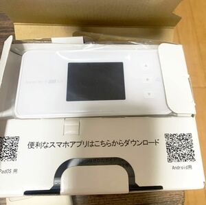 中古品IMEI 〇 NEC Speed Wi-Fi 5G X11 NAR01SWUスノーホワイト