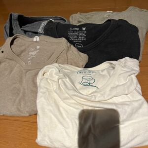 gohemp Tシャツ 5枚セット まとめ売り Mサイズ ゴーヘンプ