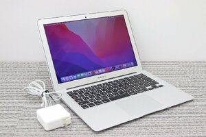 N【2017年！i5！】Apple/MacBook Air A1466(13-inch,2017)/CPU：core i5-1.8GHz/メモリ：8GB/SSD：128GB