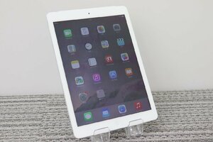 T【シムロック：KDDI】Apple / iPad Air / 第1世代(2013年発売) / MD794J/A / A1475 / 16GB / シルバー / 初期化済 / 動作OK