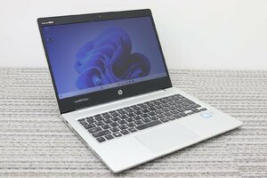 N【i5第8世代】HP / ProBook 430 G6 / CPU：core i5-8265U@1.60GHz / メモリ：16G / SSD：256G / Windows11 Pro