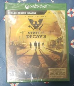 Xbox Oneソフト新品未開封 北米版 STATE OF DECAY 2 ULTIMATE EDITION(国内版本体動作可)