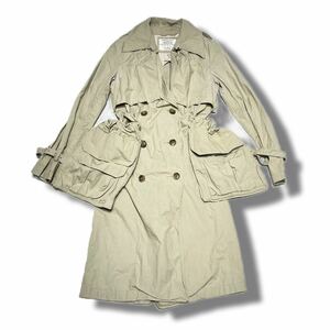 00's G.O.A gimmick military trench coat rare japanese label archive goa ifsixwasnine kmrii share spirit lgb 14th addiction 