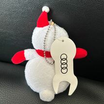 未使用★Audi アウディ　クマ　ベア　くま　ぬいぐるみ　純正　正規品★雪だるま_画像5