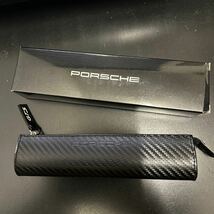 箱付き未使用★PORSCHE ポルシェ/オリジナル　カーボン柄　ペンケース 純正 ノベルティ★非売品_画像1