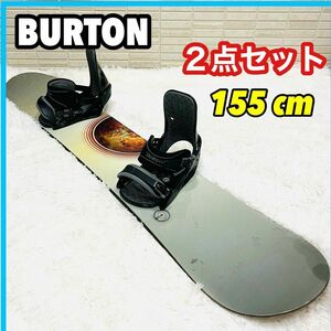 Burton バートン　クラッシュ　155 スノーボード　バイン　ビンディング