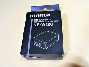 【新品】　【即決】 FUJIFILM 富士フィルム 【純正品】 バッテリー NP-W126 