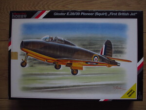 SpecialHobby 1/48 Gloster E28/29 Pioneer (Squirt) First British Jet(新品、セロテープ封印）　英国最初のジェット機