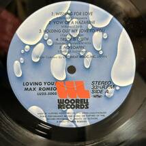 ●S281●LP レコード MAX ROMEO/マックス・ロメオ /LOVING YOU/WOORELL レゲエ_画像7