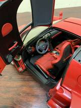 221フェラーリ Ferrari 赤 レッド ディアゴスティーニ エンツォフェラーリ EnzoFerrari 重量5kg ジャンク扱い_画像8