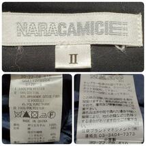 NARACAMICIE ナラカミーチェ セットアップ 総柄 ネイビー サイズⅡ（約Lサイズ相当） 等4点おまとめ_画像3