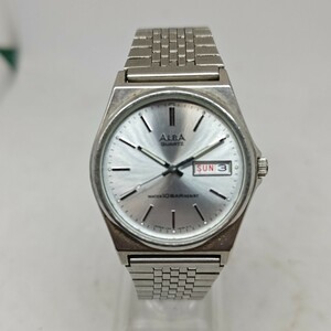 【電池切れジャンク品】SEIKO クォーツ 腕時計 ALBA V743-8A10　だ