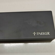 パーカー PARKER Arrow Clip ボールペン ボルドー×ゴールド　ツイスト　 筆記具 文房具 元箱有り 筆記可能　箱に汚れ　ま_画像9