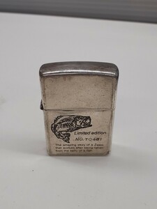 ZIPPO ジッポー 1990年製 fish バス Limited Edition オイルライター 喫煙具　エ