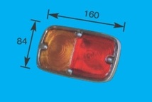 いすゞ　エルフ　テールランプ　２個　リアコンビランプ　エルフ’70TLD　レトロ　デコトラ　アート　左右共通　12V24V兼用　イスズ 社外品_画像8