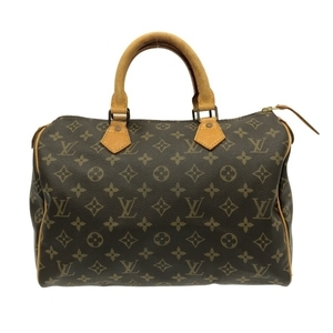 ルイヴィトン LOUIS VUITTON ハンドバッグ M41526 スピーディ30 モノグラム・キャンバス 853SA バッグ モノグラム